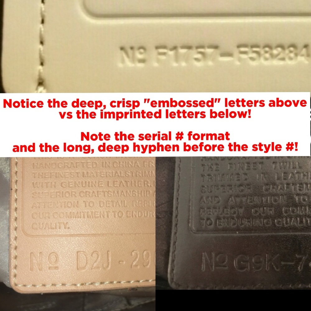 Basic Guide to buying AUTHENTIC Coach products! - Picture 6 of 6